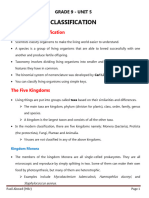 (Biol 12) Grade 9 - Unit 5 Notes and MCQ (2016)