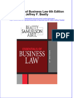 Free Download Essentials of Business Law 6Th Edition Jeffrey F Beatty Full Chapter PDF