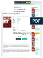 33 Karl Marx y La Tradición Del Pensamiento Político Occidental - Seguido de Reflexiones Sobre La Revolución Húngara de Hannah Arendt