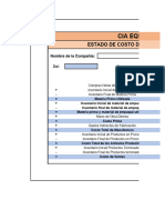 Estado de Costo de Produccion y Ventas