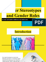 Gender Stereotypes and Roles