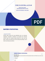 Materi Statistika Aliyah DIAH