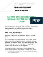 Rahasia 18 Langkah + 4 Formula Teruji Selesaikan Hutang Dalam 30 Hari Atau Kurang