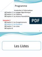 3 - Listes Chaînées