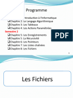 9 Les Fichiers