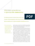 Historia Ecologica y Educacion Ambiental