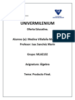 Producto Final - Algebra - Medina Villafaña Maria Jose