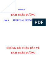 TÍCH PHÂN ĐƯỜNG LOẠI 1 - 2021