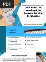 Chapter 4 Analyzing The Meaning of The Data and Drawing Conclusions 1