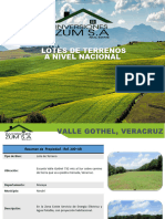 Catalogo - Lotes de Terrenos A Nivel Nacional - Noviembre 2022