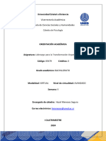 Liderazgo para La Transformacion Organizacional