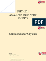 Semiconductor Crystal Part 1