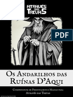 Os Andarilhos Das Ruínas D'Aqui Compendium de Personagens e Magias para Através Das Trevas