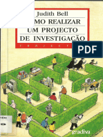 Como realizar um projeto de investigação - Judith Bell-resultado