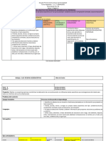 4° - Plan Analítico - Proyecto 8