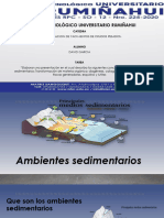 Ambientes Sedimentarios David Garcia