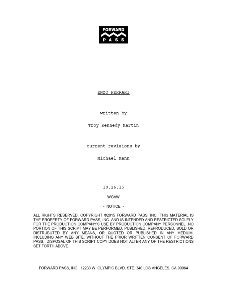 Enzo Ferrari (Martin & Mann) (10.26.15) (Rev.) (Digital) | PDF