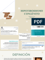 Hipotiroidismo Congénito 2023