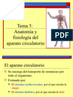 Anatomia y Fisiologa Del Sistema Circulatorio