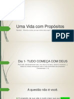 Uma Vida com Propósitos