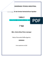 Tarea 5 Resumen de Soluciones Homogéneas Jarabes. - 20300424