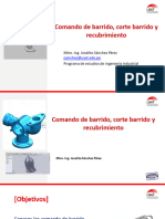 Comando de Barrido, Corte Barrido y Recubrimiento