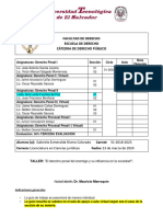 Taller Derecho Penal Del Enemigo