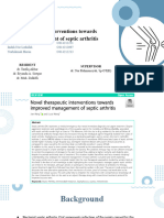 Novel Therapeutic Arthritis Septic - Nurhikmah Harun