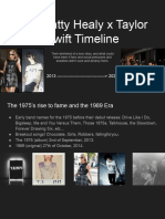 The Matty Healy X Taylor Swift Timeline