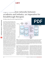 2009 MELESE OpenInnovationNetworks Academia industry-ImperativeBreakthroughTherapies