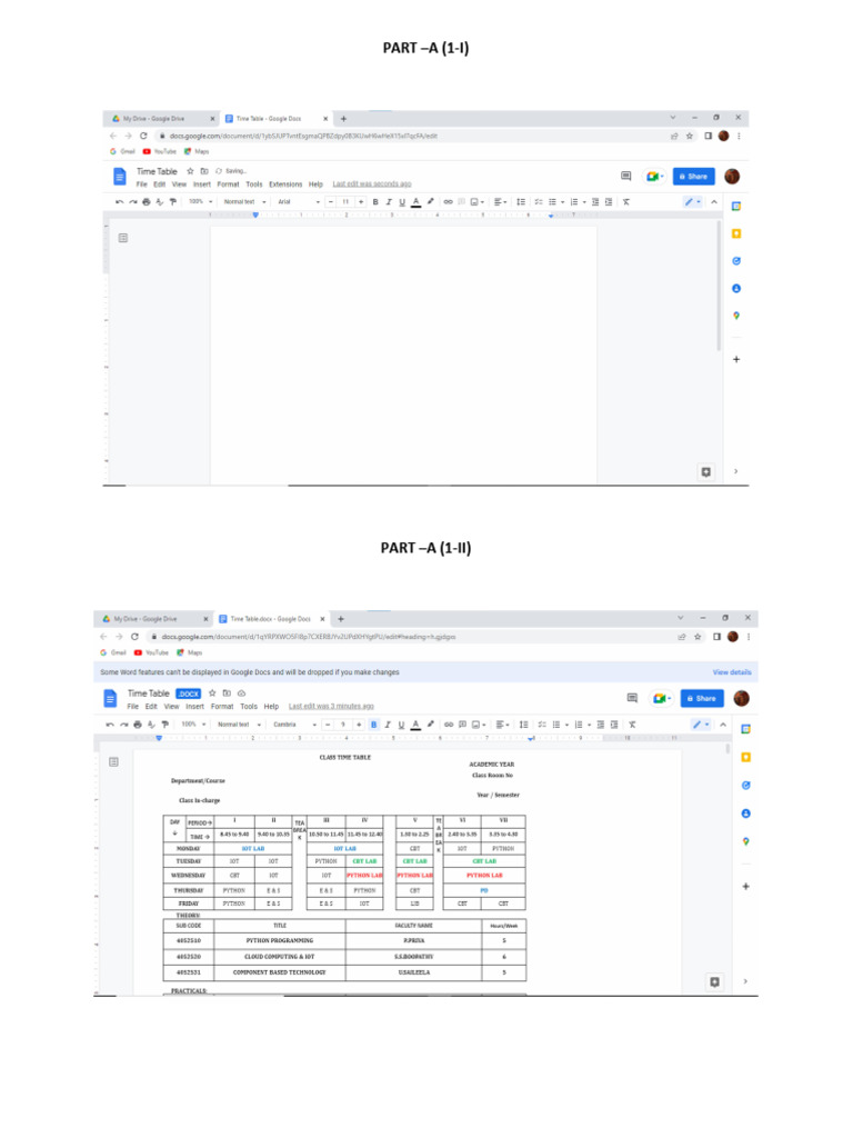 Comprehensive Guide to Document Parts | PDF