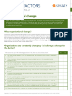 OI - Briefing Note - Organisational Change