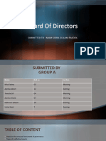 Board of Directors (1)