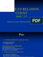 P1 SERVICE ET RELATIONS CLIENT  MSRC 522 -