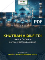 Khutbah Aidilfitri 1445H (Rumi)