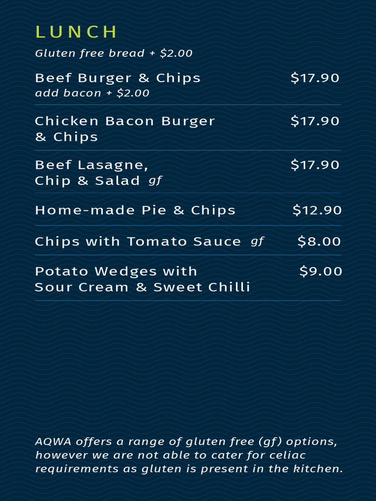 Aqwa Museum Menu | PDF | Wellness | Lifestyle