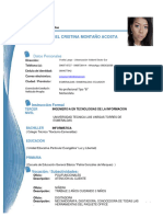 Cristina Montaño CURRICULUM