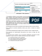 Avaliação de 3° Bim 6 Ano CNC