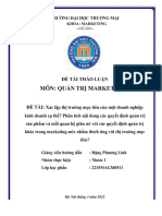 BTL - QUẢN TRỊ MARKETING 2 - NHÓM 1