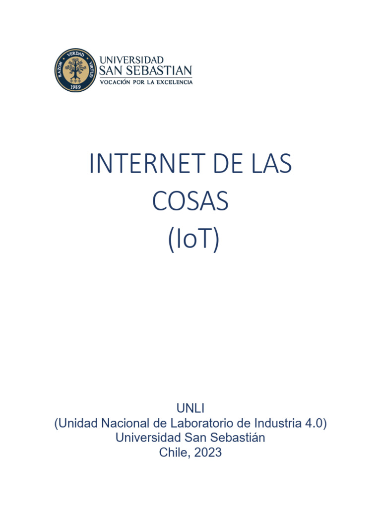 Introducción al Internet de las Cosas (IoT) | PDF | Internet de las ...