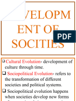 Development of Socities
