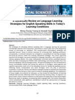 2023 Yoong & Hashim - A Systematic Review On Language Learning Strategies For English Speaking Skills in Today's Learning Conditions