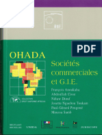 OHADA Sociétés Commerciales et GIE_ François Anoukaha