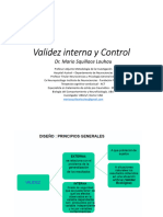 5 - Dr. Mario Squillace Louhau - Validez Interna y Control