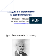1 Clase - Dr. Mario Squillace Louhau - Lógica Del Experimento - El Caso Semmelweis