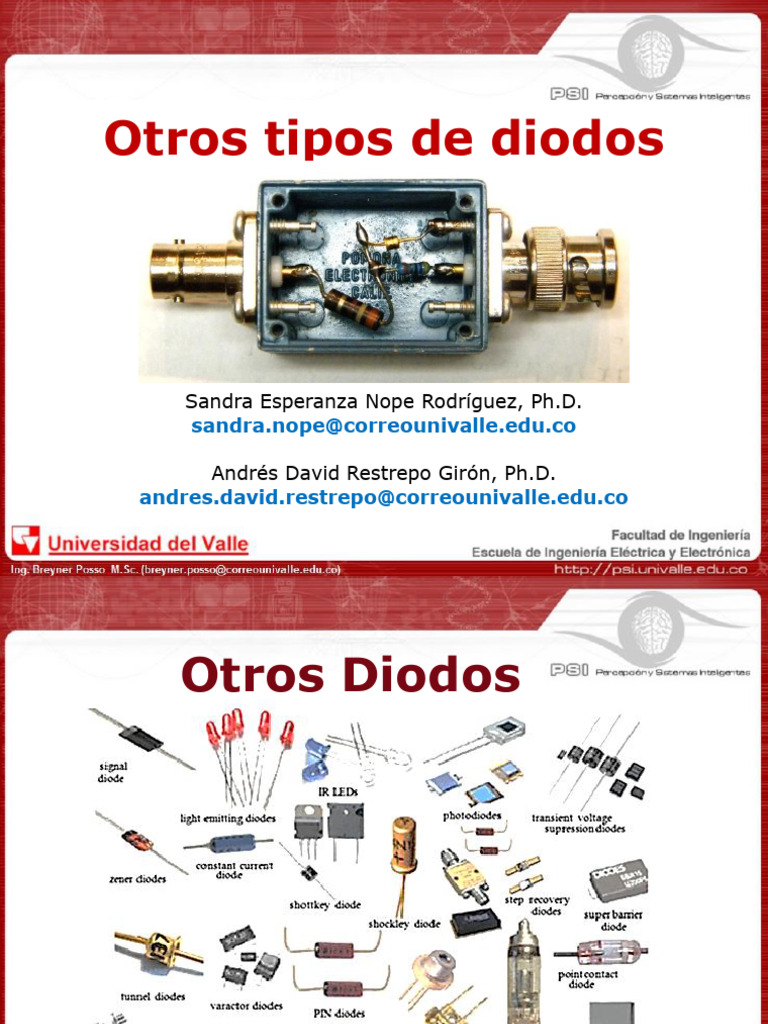 Diodos LED y Fotodiodos: Guía Técnica | PDF | Diodo | Diodo emisor de luz