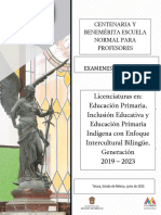 Proyecto para La Realizacion de Los Examenes Profesionales Julio2022-2023