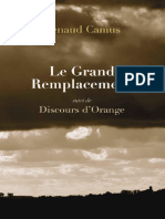 Le Grand Remplacement Renaud Camus