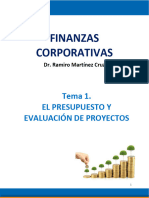 1 El Presupuesto y Evaluación de Proyectos