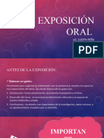 Exposición Oral
